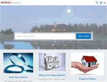 Tablet Screenshot of myhomeinlincoln.com